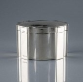BRITISH STERLING SILVER TEA CA