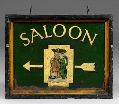 British tavern sign, double sided