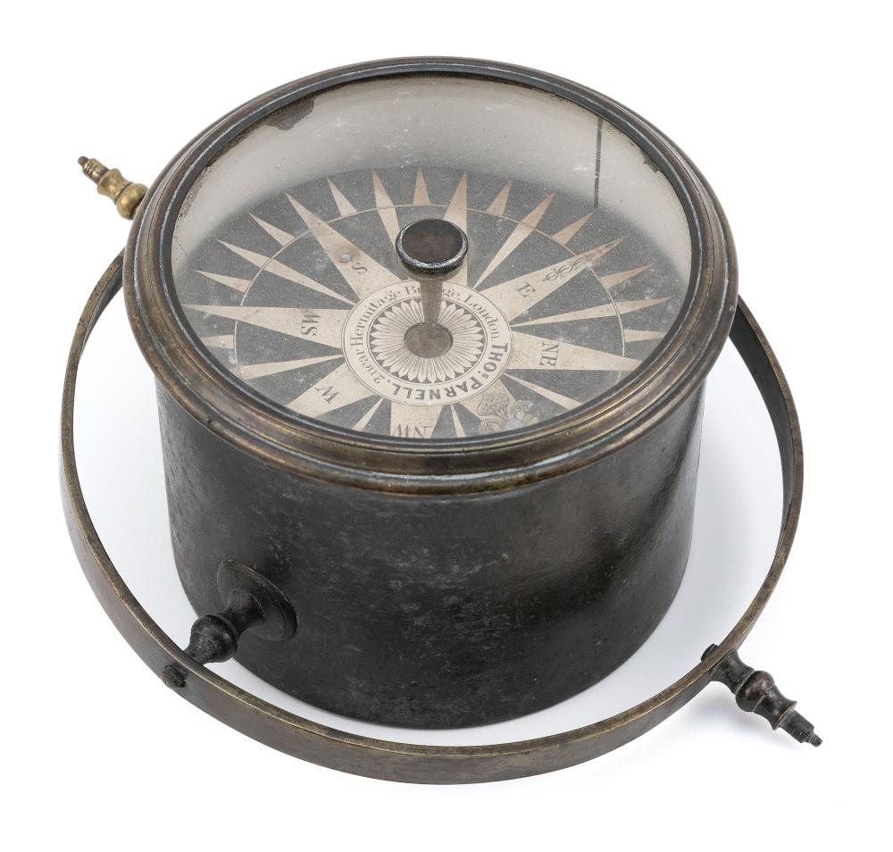 BRITISH TELL-TALE COMPASS CIRCA