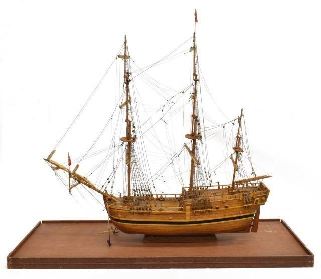 BRITISH THREE MAST SHIP