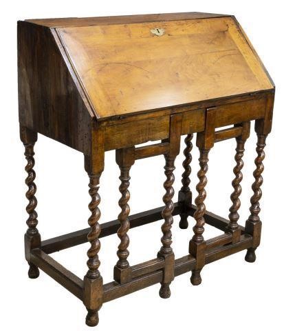 BRITISH WALNUT GATELEG WRITING