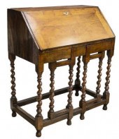 BRITISH WALNUT GATELEG WRITING