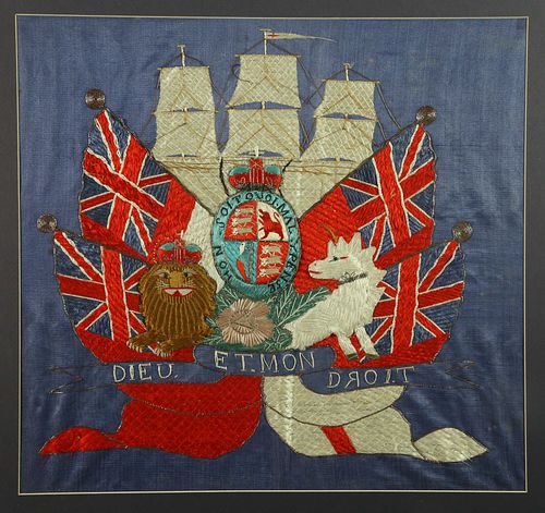 BRITISH WOOLIE "DIEU ET MON DROIT",