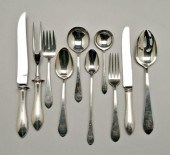 Broad Antique sterling flatwar