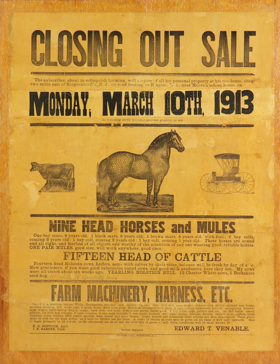 Broadside Closing out Sale
