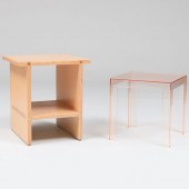 BROCHSTEINS PLYWOOD SIDE TABLE