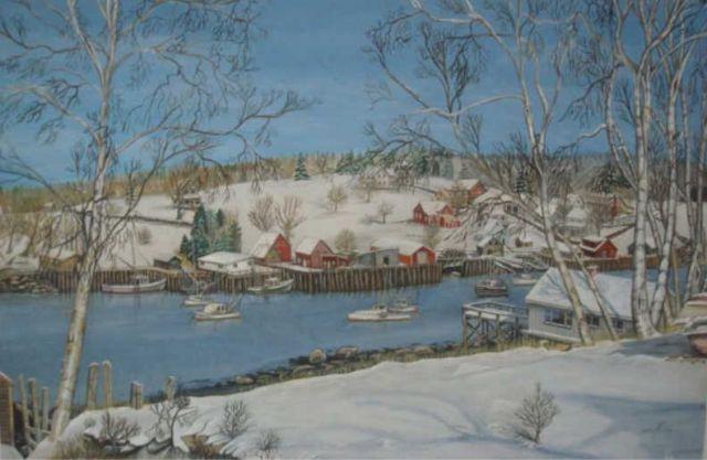 BROCKWAY, Ed. Acrylic on Board