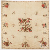 BRODERIE PERSE QUILT TOP WITH