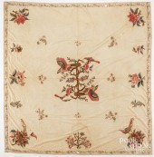 BRODERIE PERSE QUILT TOP WITH