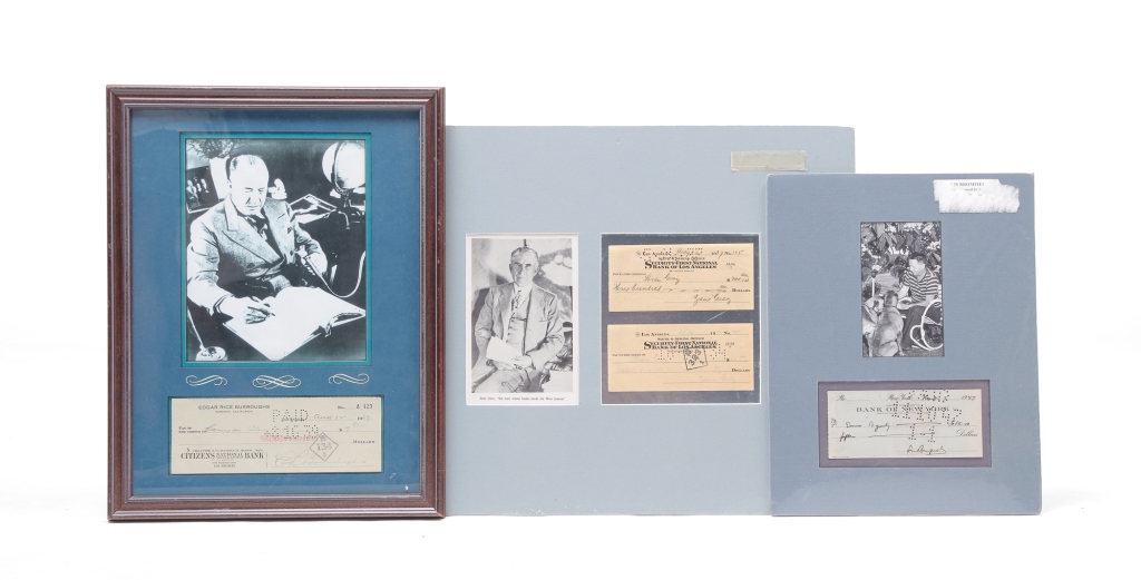 BROMFIELD, GREY, BURROUGHS SIGNED