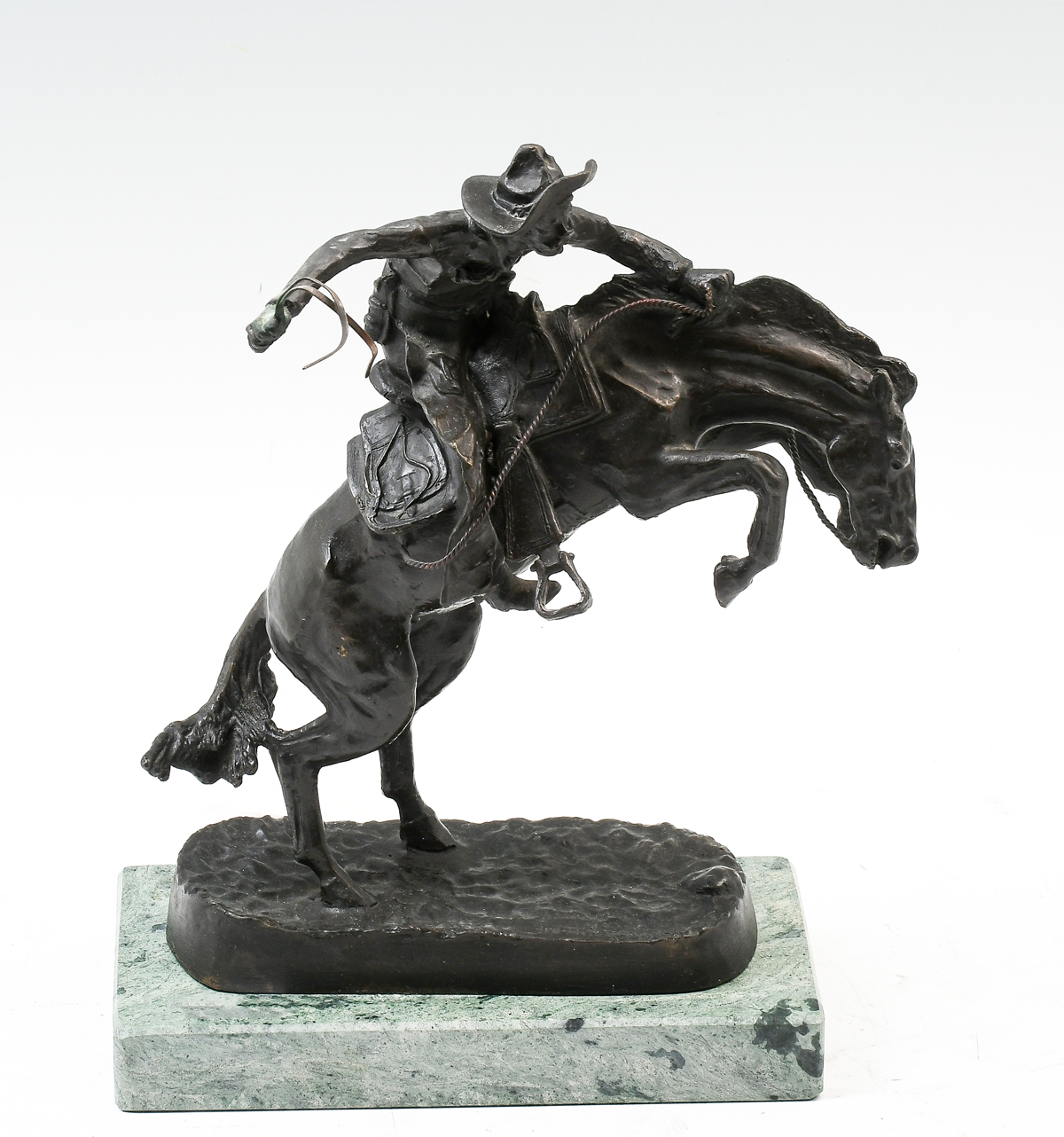 BRONCO BUSTER BRONZE AFTER FREDERIC
