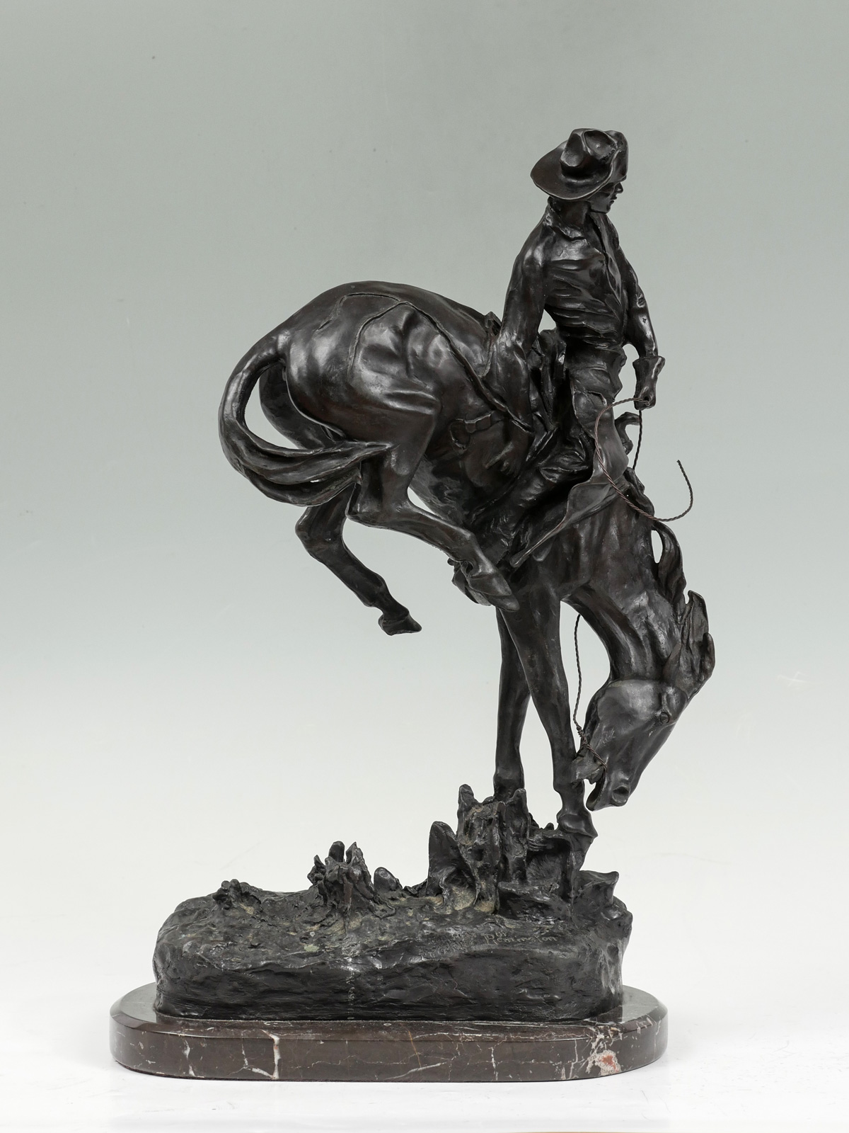 BRONCO BUSTER BRONZE AFTER