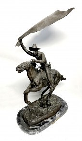 ''BRONCO SADDLE'' WESTERN BRON