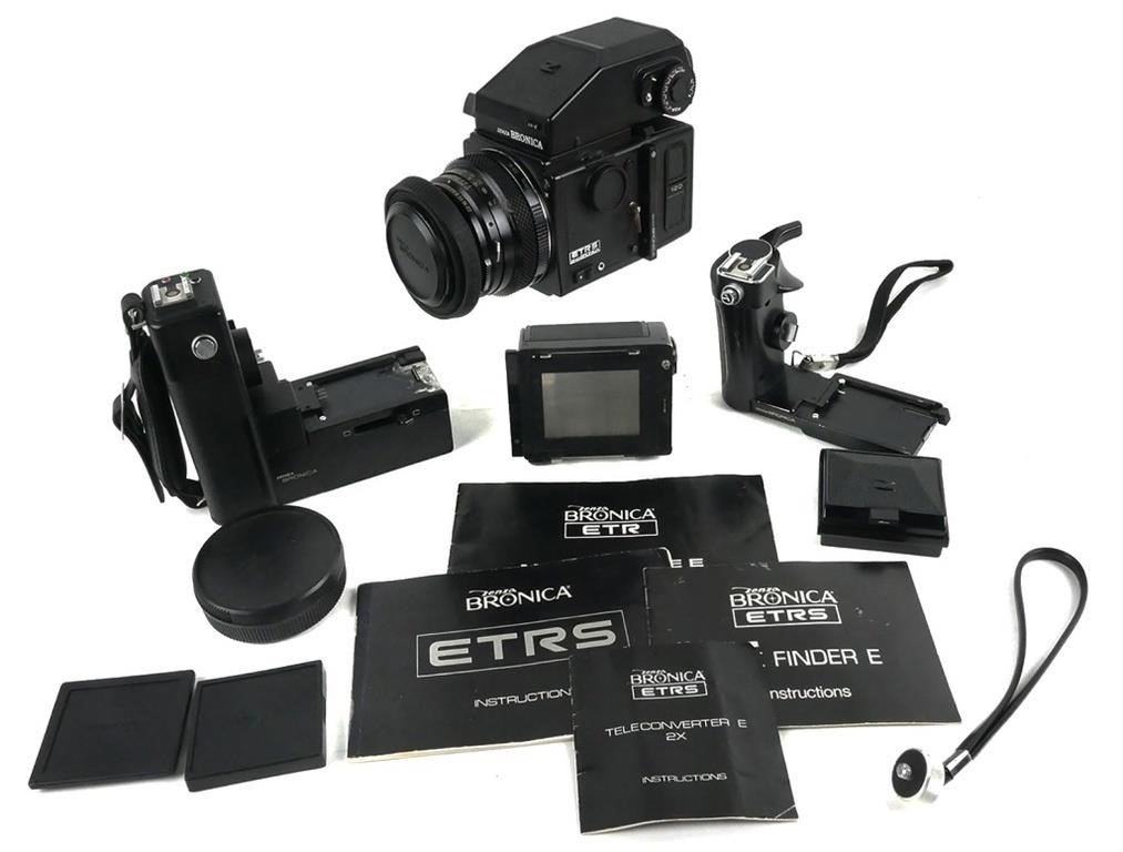 BRONICA ETRS W AEII FINDER, WLF AND