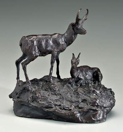 Bronze after Charles M. Russell,