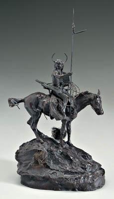 Bronze after Charles M. Russell,