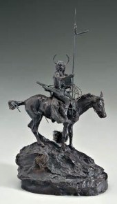 Bronze after Charles M. Russel