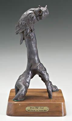 Bronze after Charles M. Russell,