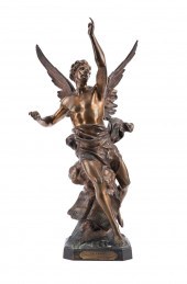 BRONZE AFTER EMILE-LOUIS PICAU
