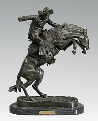 Bronze after Frederic Remington