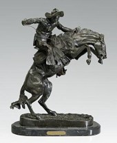 Bronze after Frederic Remingto