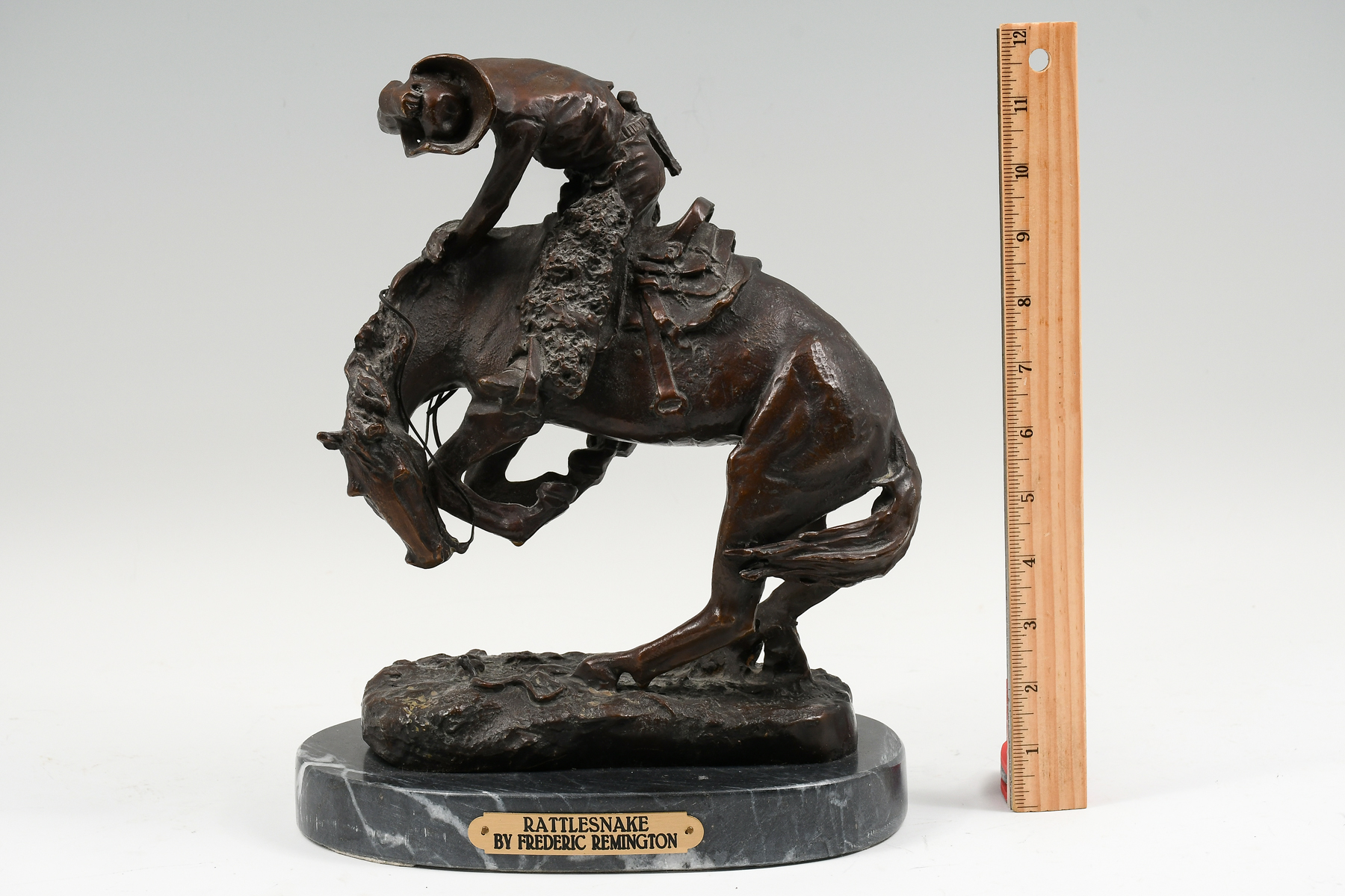 BRONZE AFTER FREDERIC REMINGTON