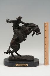 BRONZE AFTER FREDERIC REMINGTO