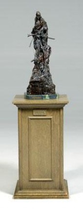 Bronze after Remington, &quot;