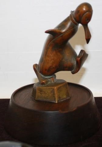 BRONZE " ALFRED THE PENGUIN" BY