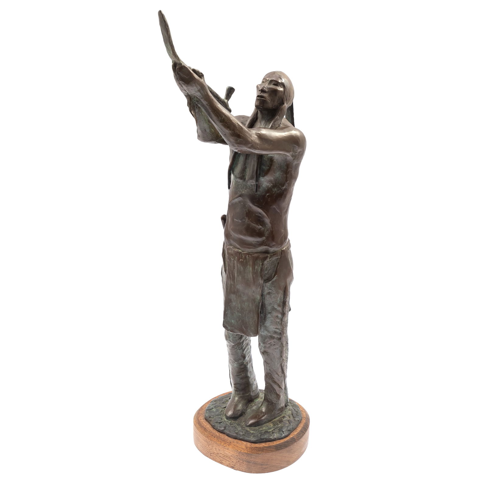 BRONZE, ALLAN HOUSER, 'MAY WE