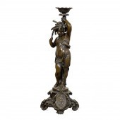 BRONZE ALLEGORICAL "DAY" FIGUR