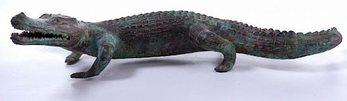 BRONZE ALLIGATOR GARDEN