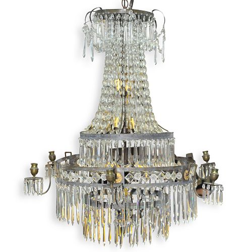 BRONZE AND CRYSTAL 17-LIGHT