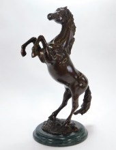 BRONZE ANIMALIER HORSE SCULPTU
