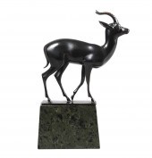 Bronze antelope after Fritz Be