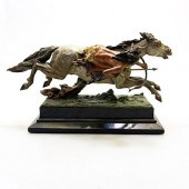 BRONZE ART DECO SCULPTURE, AME