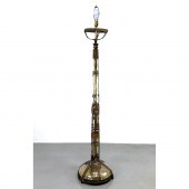Bronze Art Nouveau Antique Flo