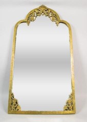 BRONZE BACCHUS ARCHED MIRRORAr