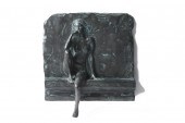 BRONZE BAS RELIEF - 'Thursday'