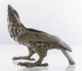BRONZE BIRD FORM ASHTRAY / VID