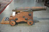 BRONZE BLACK POWDER 1.5" CANNO
