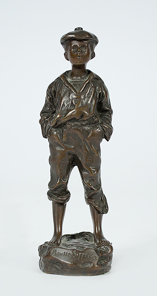 Bronze Boy by Victor Szbzlewski