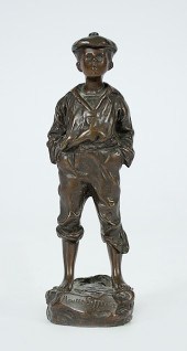 Bronze Boy by Victor Szbzlewsk