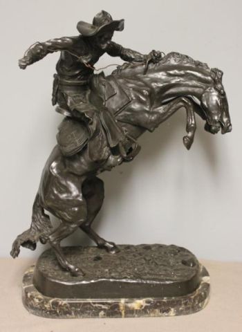 Bronze ''Bronco Buster'' After