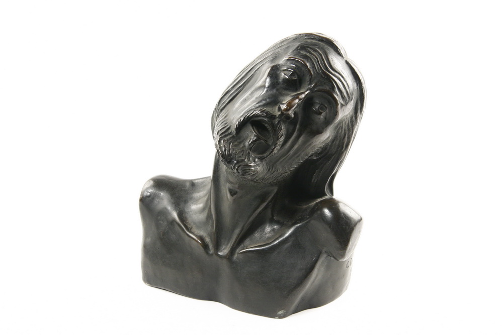 BRONZE - Bronze bust of Christ by