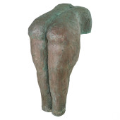 BRONZE BRUTALIST LIFE SIZED NU