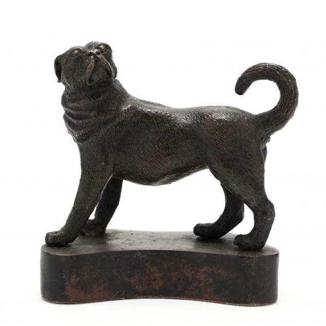 BRONZE BULL MASTIFF Unsigned,
