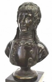 BRONZE BUST NAPOLEON BONAPARTE