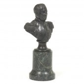 BRONZE BUST OF EMPEROR NAPOLEO