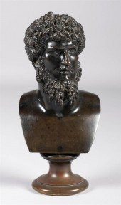 BRONZE BUST OF LUCIUS VERUS, P